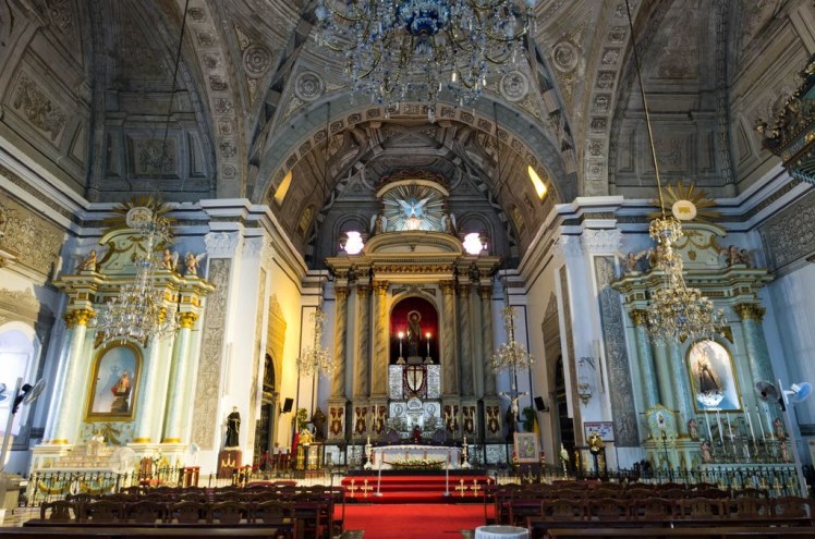 San Agustin Church Altar by Flickr